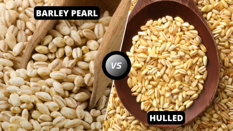 Barley Pearl vs Hulled