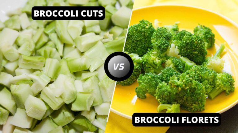 Broccoli Cuts vs Florets